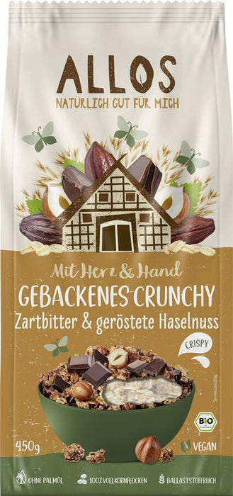 Allos - Gebackenes Crunchy Zartbitter bio 450g