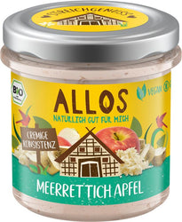 Allos - Streichgenuss Meerrettich Apfel, 140g