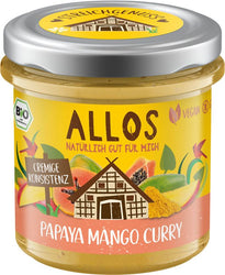 Allos - Streichgenuss Papaya Mango Curry, 140g