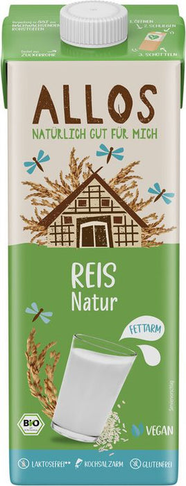 Allos - Reis Drink naturell 1l