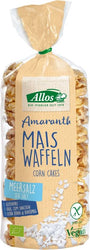Allos - Amaranth Mais Waffeln Meersalz bio 100g