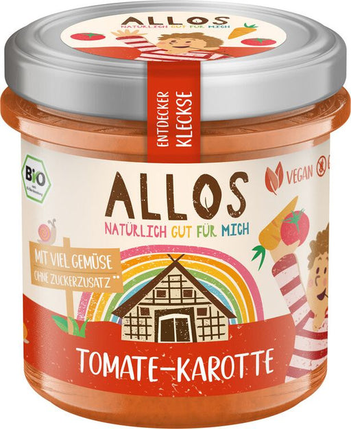 Allos - Entdeckerkleckse Tomate Karotte bio 140g