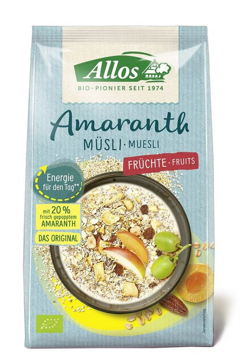 Allos - Amaranth Früchte Müsli bio 375 g
