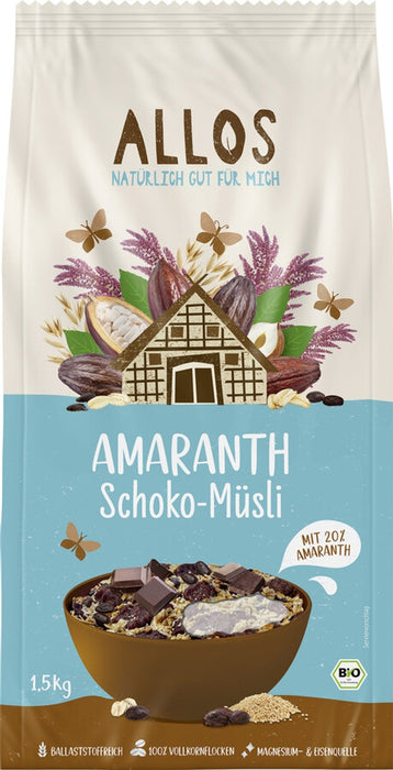 Allos - Amaranth Schoko Müsli bio, 1,5 kg