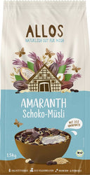 Allos - Amaranth Schoko Müsli bio, 1,5 kg