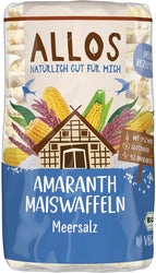 Allos - Amaranth Maiswaffeln Meersalz, 115g