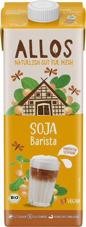 Allos - Soja Barista Drink bio 1 liter