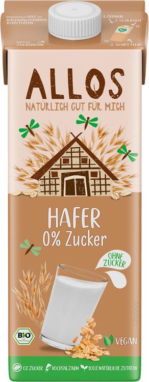 Allos - Hafer 0% Zucker Drink bio 1 L