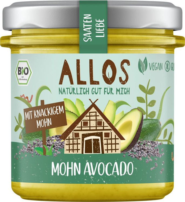 Allos - Saatenliebe Mohn Avocado bio vegan 135g