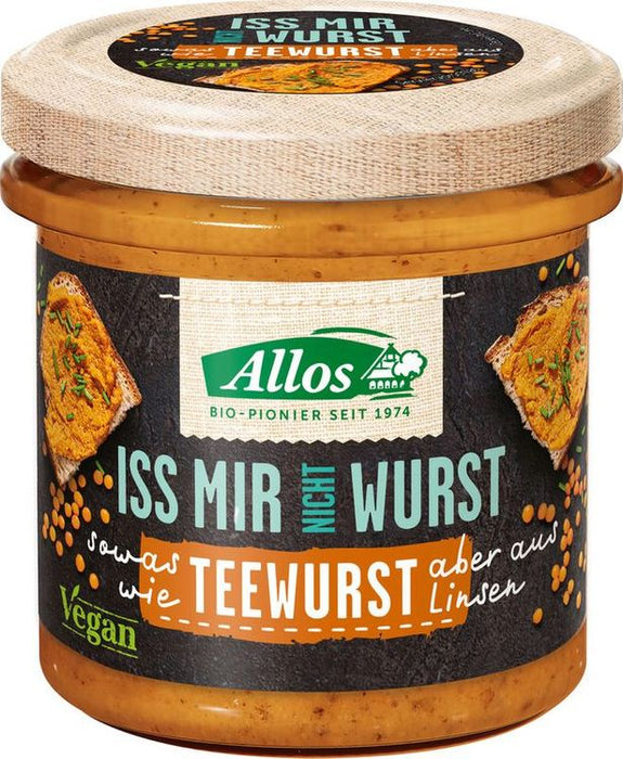 Allos- Iss mir nicht Wurst Teewurst bio 135g