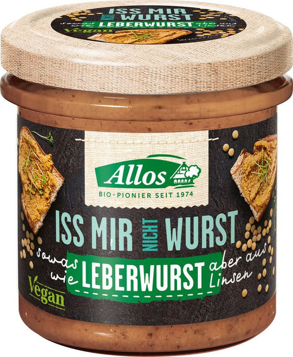 Allos-Iss mir nicht Wurst Leberwurst 135g-bio