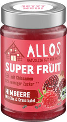 Allos - Super Fruit Himbeere mit Chia & Granatapfel bio, 200g