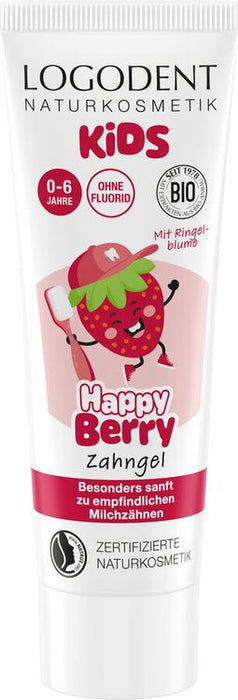 Logona - Kids Zahngel Happy Berry, 75ml