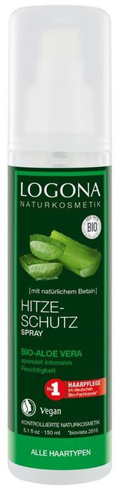 Logona - Hitzeschutz Spray Bio-Aloe-Vera, 150 ml