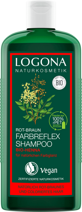 Logona - Farbreflex Shampoo Rot-Braun Bio Henna 250ml