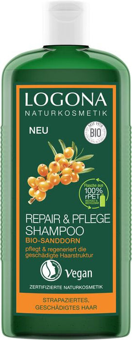 Logona - Repair & Pflege Shampoo Bio-Sanddorn, 250ml