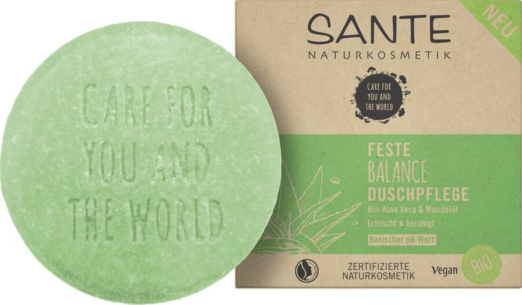 Sante - Feste Duschpflege Balance, 80g