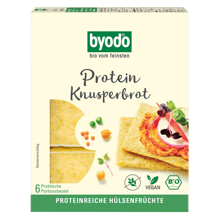 Byodo - Protein Knusperbrot bio, 110g — Reformhaus.de