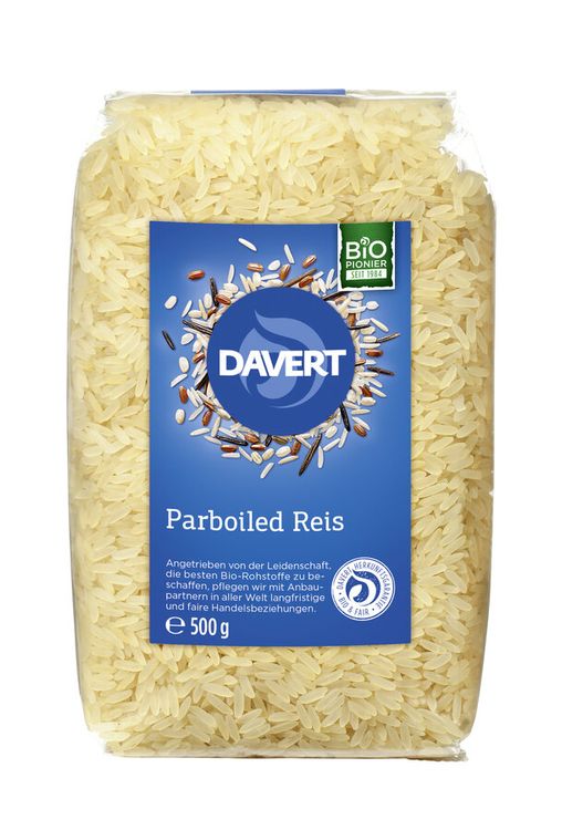 Davert - Parboiled Reis, 500g