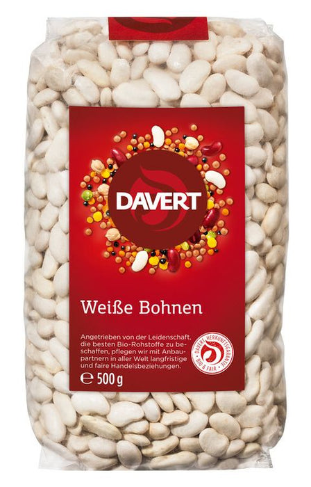 Davert - Weiße Bohnen, 500g