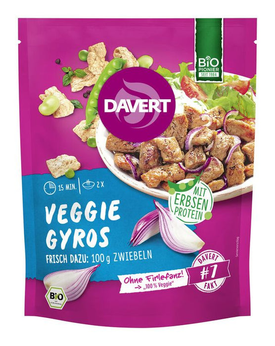 Davert - Veggie Gyros mit Erbsenprotein 68g