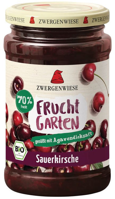 Zwergenwiese - Fruchtgarten Sauerkirsche bio vegan 225g