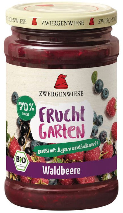 Zwergenwiese - FruchtGarten Waldbeere bio vegan 225g