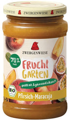Zwergenwiese - FruchtGarten Pfirsich-Maracuja bio vegan glutenfrei 225g