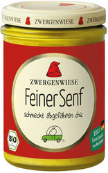 Zwergenwiese - Feiner Senf bio vegan 160ml