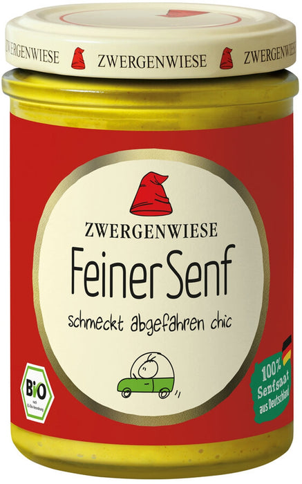 Zwergenwiese - Feiner Senf bio vegan 160ml