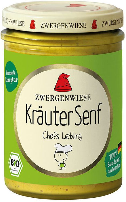 Zwergenwiese - Kräuter Senf bio, 160ml
