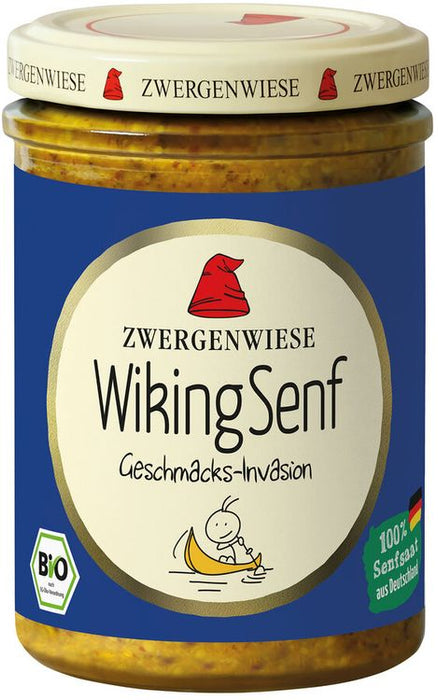 Zwergenwiese - Wiking Senf bio vegan 160ml