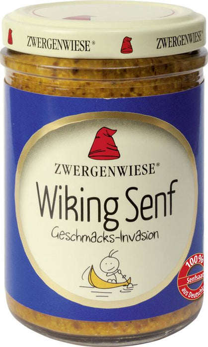 Zwergenwiese - Wiking Senf bio glutenfrei, 160ml