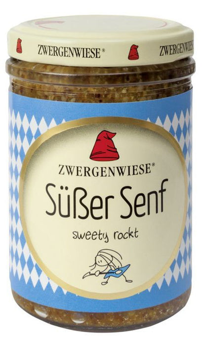 Zwergenwiese - Süßer Senf bio 160ml