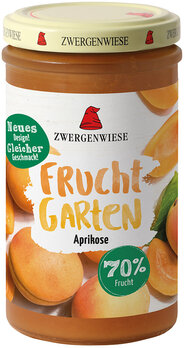 Zwergenwiese - FruchtGarten Aprikose, bio, 225g