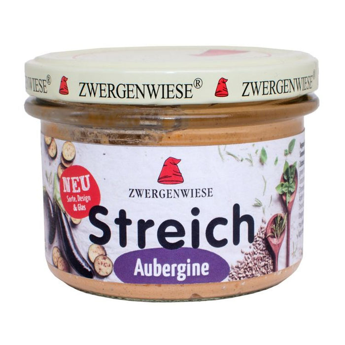 Zwergenwiese - Aubergine Streich Bio Vegan 180g