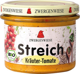 Zwergenwiese - Kräuter-Tomate Streich bio vegan 180g