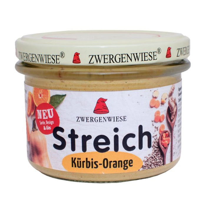 Zwergenwiese - Kürbis Orange Streich Bio Vegan 180 g