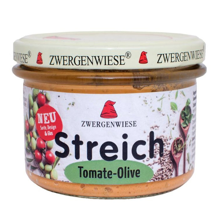 Zwergenwiese - Tomate-Olive Streich bio Vegan 180 g