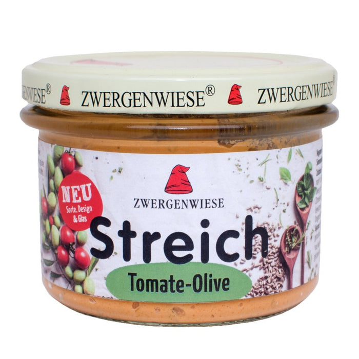 Zwergenwiese - Tomate-Olive Streich bio vegan 180 g