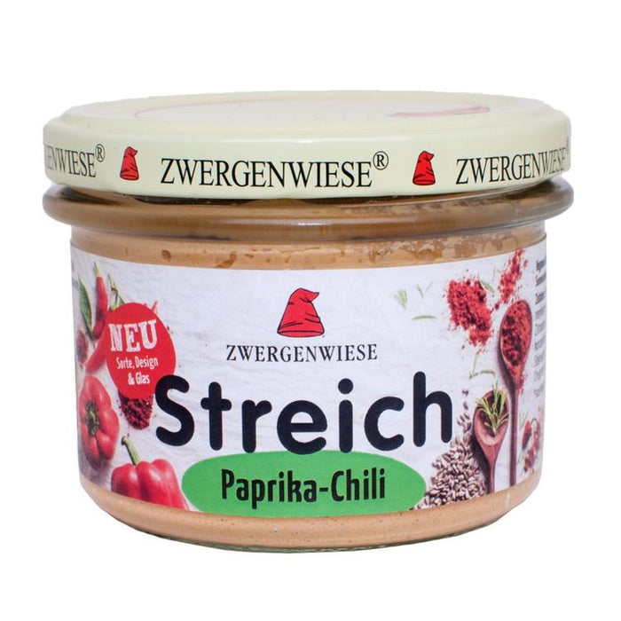 Zwergenwiese - Paprika-Chili Streich Bio Vegan 180g
