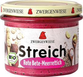 Zwergenwiese - Rote-Bete-Meerrettich Streich bio vegan 180g
