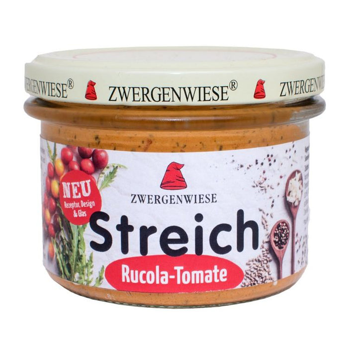 Zwergenwiese - Rucola-Tomate Streich Bio Vegan 180g