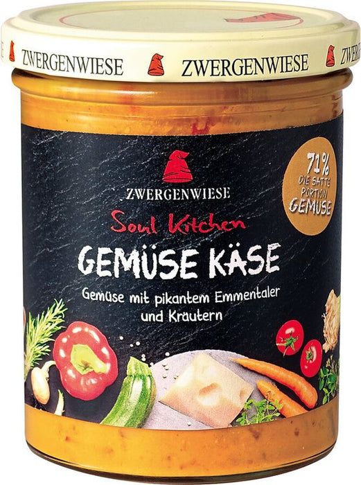 Zwergenwiese - Soul Kitchen Gemüse Käse bio 370g