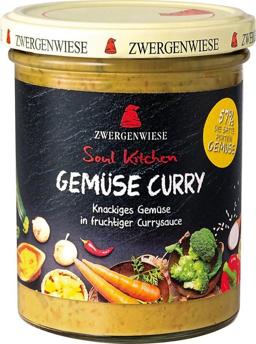 Zwergenwiese - Soul Kitchen Gemüse Curry bio 370g