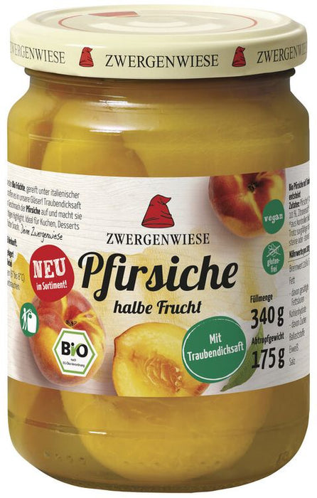 Zwergenwiese - Pfirsiche, 340g