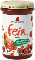 Zwergenwiese - Fein Erdbeere bio vegan 280g