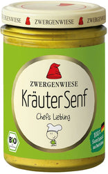 Zwergenwiese - Kräuter Senf bio vegan 160ml