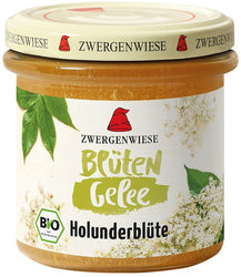 Zwergenwiese - BlütenGelee Holunderblüte bio vegan 160g