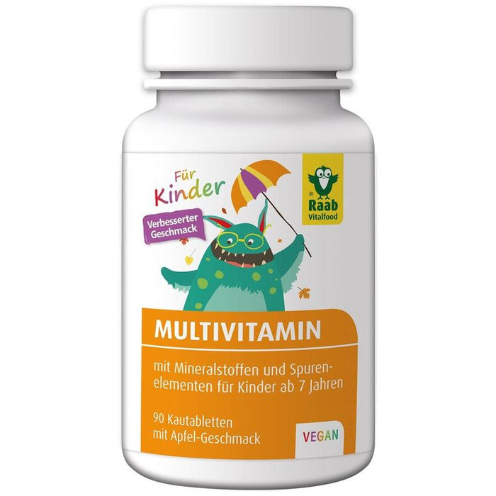 Raab - Vitamin Multivitamin  für Kinder ''Apfel'', 90 Tbl.
